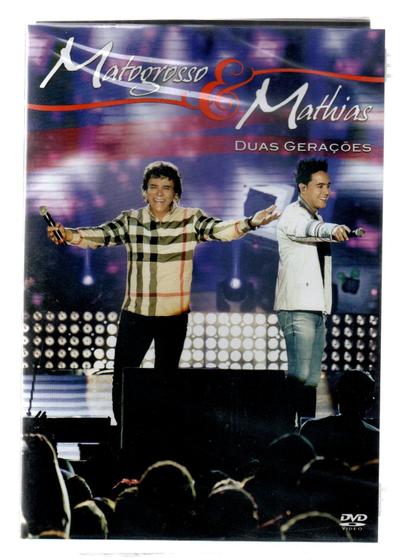 Imagem de DVD Matogrosso e Mathias - Duas Geracoes