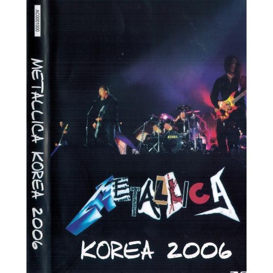 Imagem de DVD Metallica Korea 2006