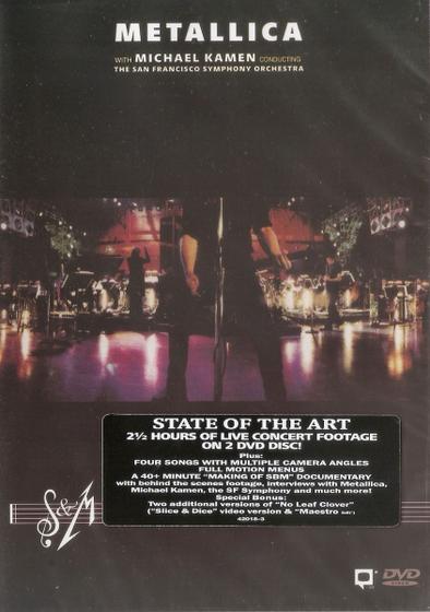 Imagem de Dvd - Metallica - Michael Kamen - The San Francisco Symphony