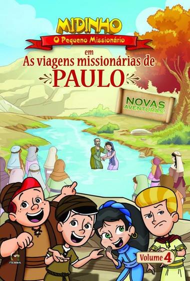Imagem de DVD Midinho Em As Viagens Missionárias de Paulo Volume 4