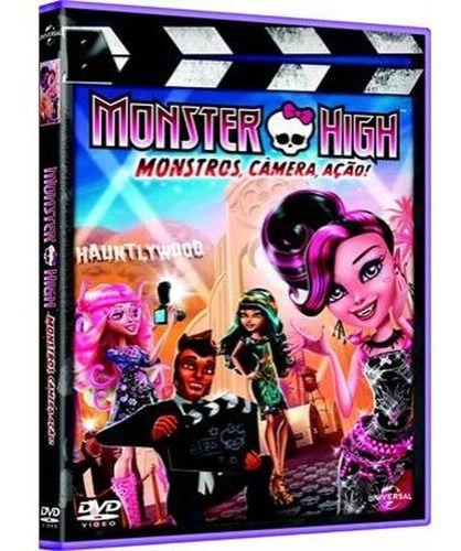 Imagem de Dvd monster high - monstros, camera, açao!