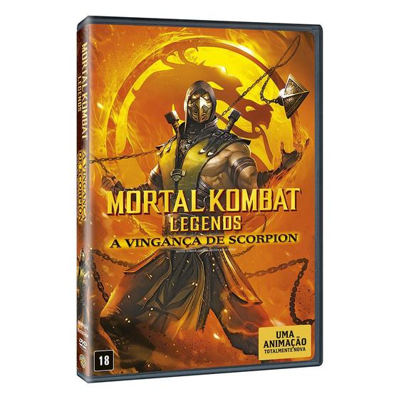 Imagem de DVD - Mortal Kombat Legends: A Vingança de Scorpion