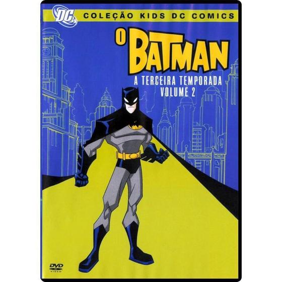 Dvd O Batman Temp 3 Vol 2 - WARNER - Outros Música e Shows - Magazine Luiza