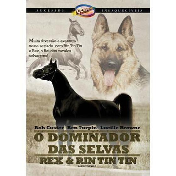 Imagem de DVD o Dominador Das Selvas - Rex & Rin Tin Tin - Classic Line