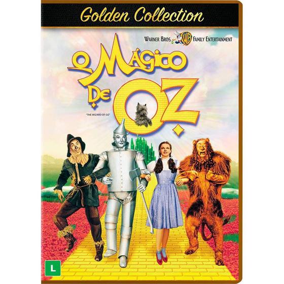 Imagem de DVD - O Mágico de Oz - Golden Collection - Warner bros.