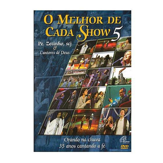 Imagem de DVD O Melhor de cada show 5 - Padre Zezinho e Cantores de Deus