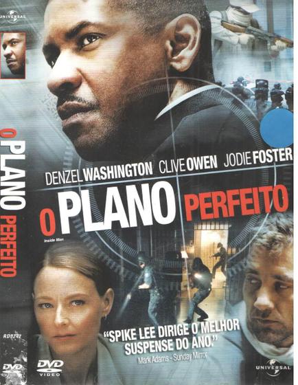 Imagem de Dvd O Plano Perfeito Com Denzel Washington