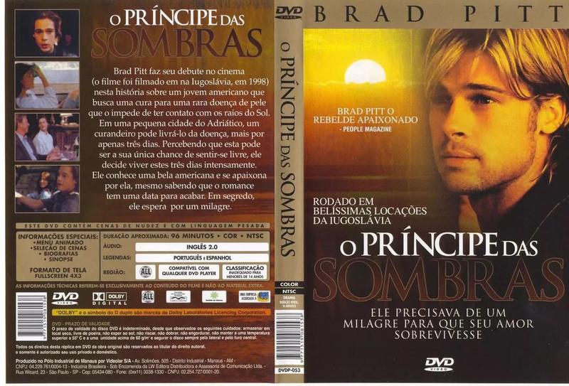 Imagem de Dvd o príncipe das sombras brad pitt