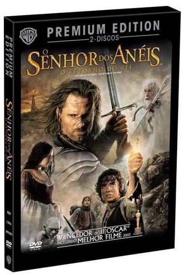 Imagem de DVD - O Senhor dos Anéis - O Retorno do Rei - Premium Edition (2 Discos)