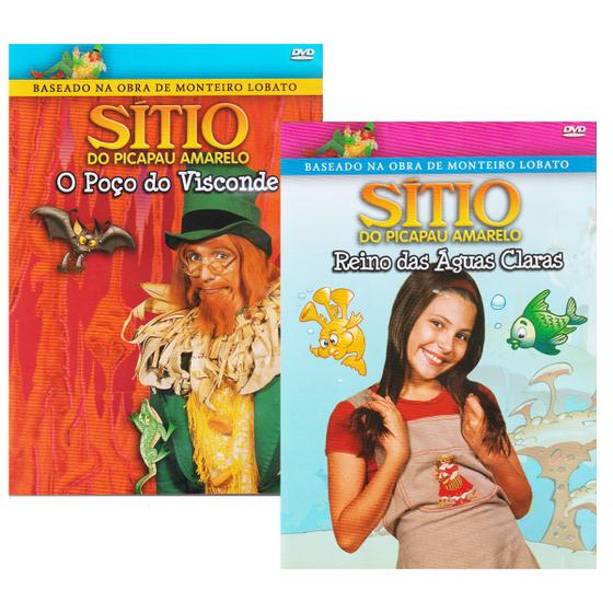 Dvd O Sítio do Picapau Amarelo Obra Monteiro Lobato 2 Vols. Globo Livros de Literatura Dvd O Sítio do Picapau Amarelo Obra Monteiro Lobato 2 Vols. Globo Livros de Literatura