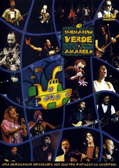 Imagem de DVD O Submarino Verde e Amarelo - Brasileiros Cantam Beatles - Sonopress