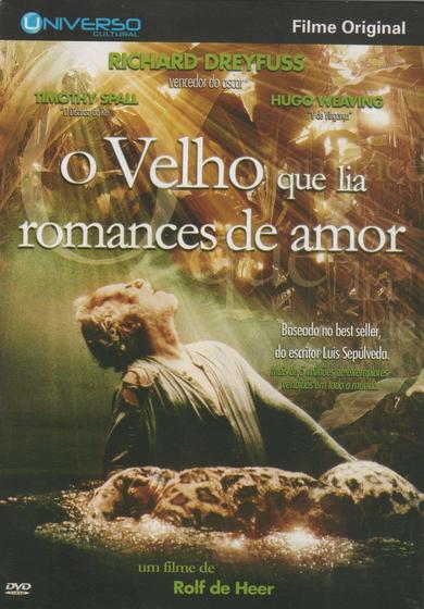 Imagem de DVD O Velho Que Lia Romances De Amor - Embalagem de Papel