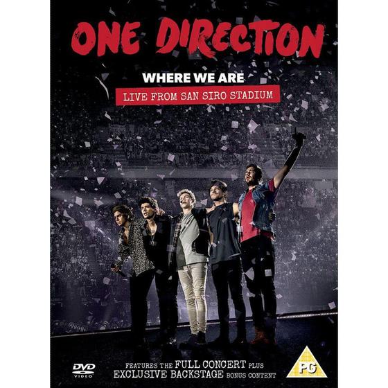 Imagem de DVD One Direction Live From San Siro Stadium - Sony Music