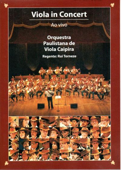 Imagem de Dvd orquestra paulistana de viola caipira