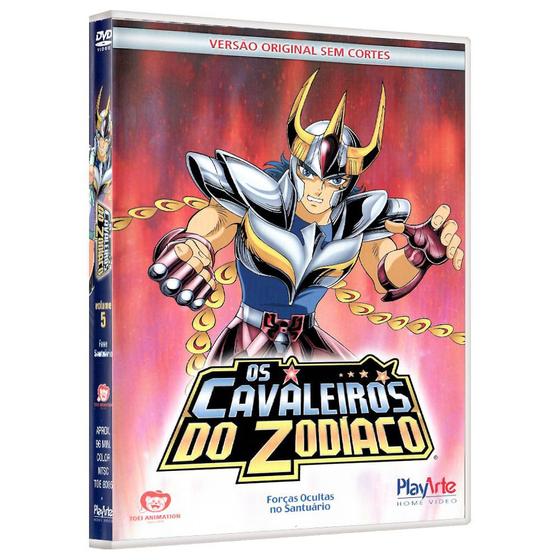 Imagem de DVD - Os Cavaleiros do Zodíaco - Vol 5