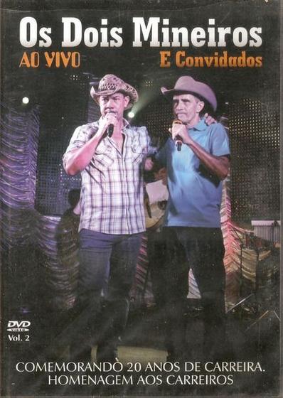 Imagem de DVD Os Dois Mineiros - Ao Vivo E Convidados Vol.2