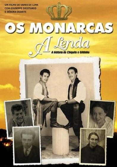 Imagem de DVD Os Monarcas A lenda A história de Chiquito e Gildinho