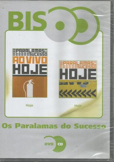 Imagem de DVD Os Paralamas Do Sucesso  Bis Hoje Kit Dvd+Cd