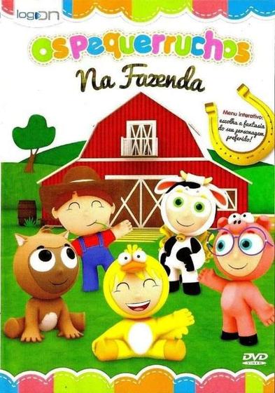 DVD Os Pequerruchos Na Fazenda Original - LOGON