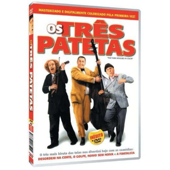 Imagem de DVD Os Três Patetas