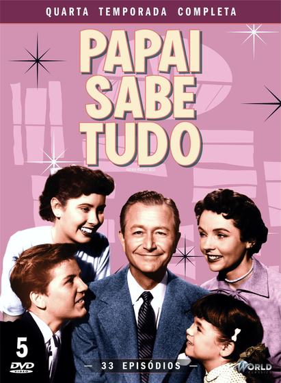 Imagem de DVD Papai Sabe Tudo - Quarta Temporada Completa - 5 Discos