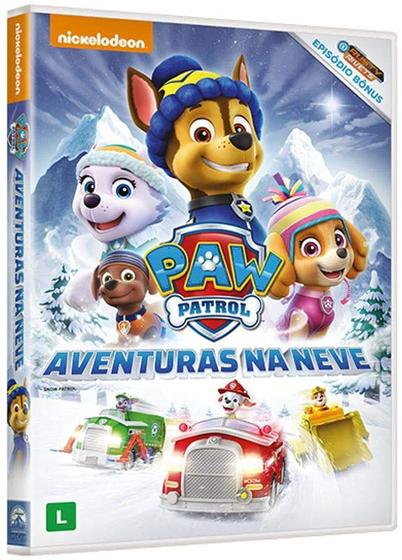 Imagem de DVD Paw Patrol: Aventuras Na Neve (NOVO)