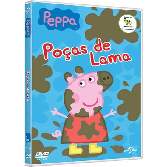 Imagem de DVD Peppa Pig - Poças de Lama  FILME INFANTIL