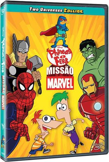 Imagem de DVD - Phineas e Ferb - Missão Marvel