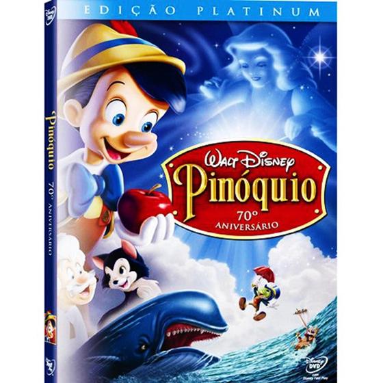 Imagem de DVD  Pinóquio Edição Platinum