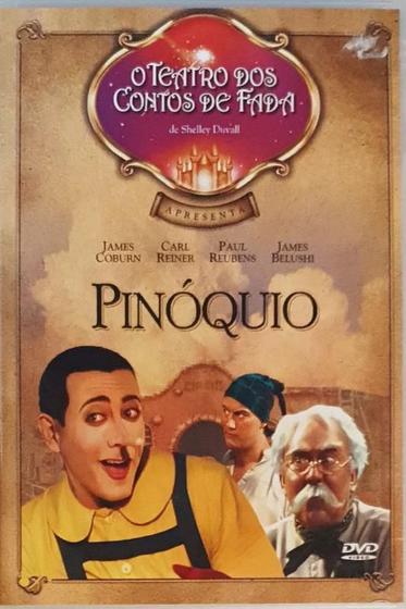 Imagem de Dvd Pinóquio James Coburn Teatro Dos Contos De Fada Original
