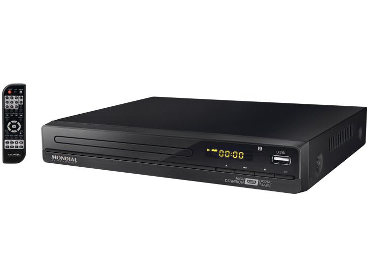 DVD Player Mondial D-22 HDMI Preto Menor preço em DVD Player Mondial D-22 HDMI Preto