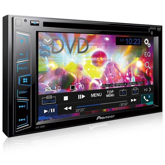 Imagem de Dvd Player Pioneer Avh-288bt 6.2 Polegadas 2 Din Bluetooth Usb Aux