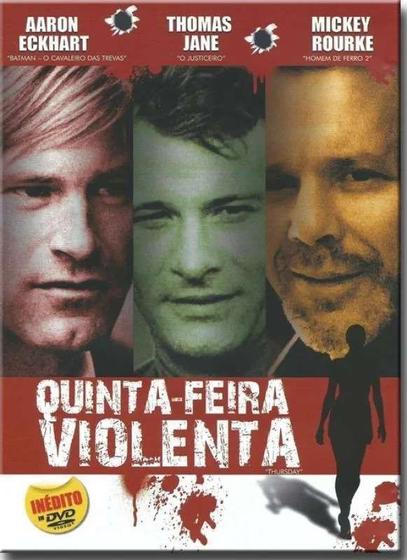 Imagem de DVD Quinta-Feira Violenta Aaron Eckhart Mickey Rourke