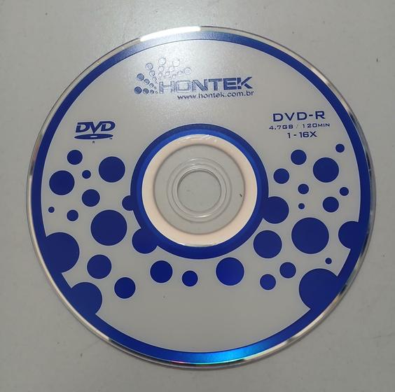 Imagem de DVD-R Hontek 4,7GB / 120min 05 unidades virgen