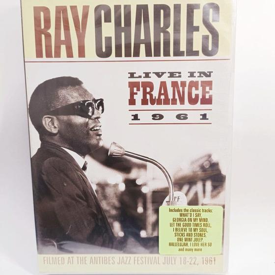 Imagem de Dvd Ray Charles  Live In France 1961