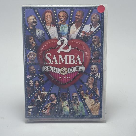 Imagem de DVD Samba Social Clube 2 Ao Vivo