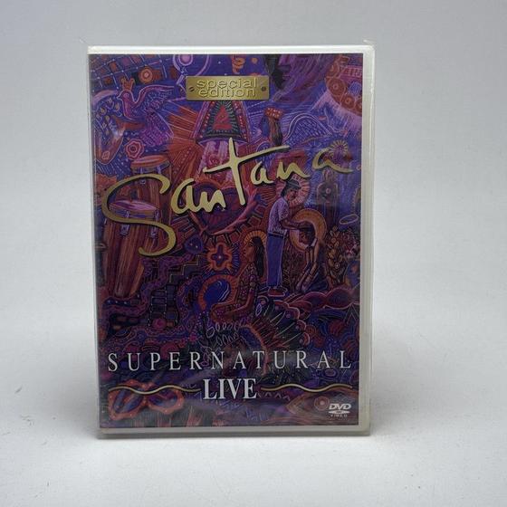 Imagem de Dvd Santana - Supernatural Live Special Edition