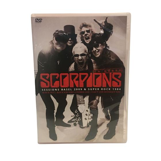 Imagem de Dvd scorpions session basel 2009 / super rock 1984