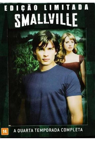 Dvd Smallville A Quarta Temporada Completa Edição Limitada - Warner Imagem de Dvd Smallville A Quarta Temporada Completa Edição Limitada