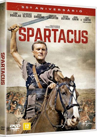 Imagem de DVD - Spartacus - 55º Aniversário - Universal Studios