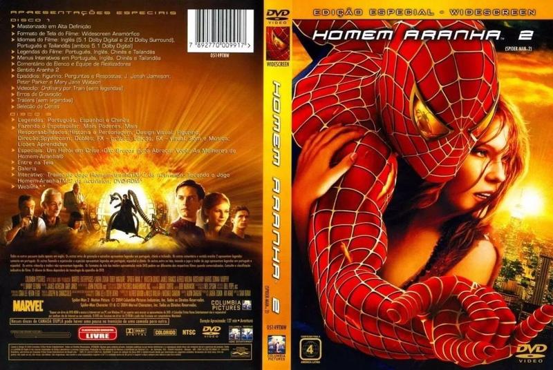 Imagem de DVD SpiderMan 2 Edição Especial 2 Discos - SONY