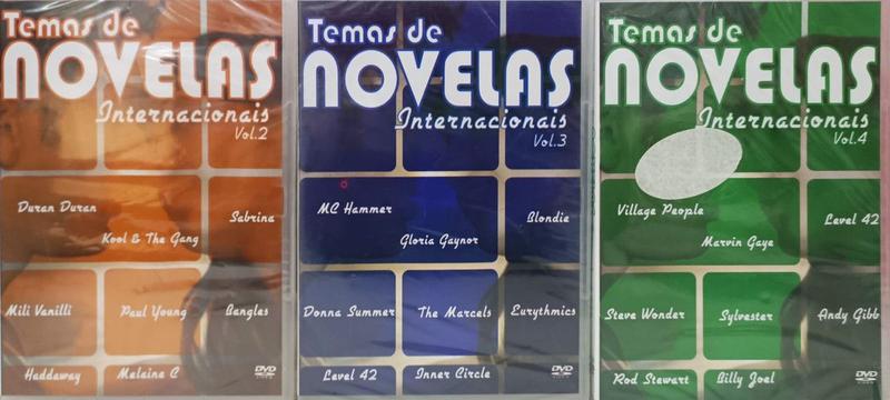 Imagem de Dvd Temas De Novelas Internacionais Vol. 2,3 E 4 - 3 DVDS