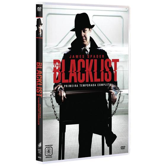 DVD The Blacklist Primeira Temporada Completa - SONY - Livros de ...