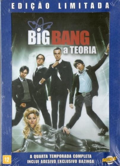 Imagem de Dvd Triplo Big Bang - A Teoria, 4 Temporada, Edição Limitada