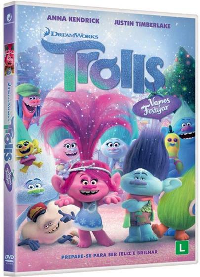 Imagem de DVD Trolls: Vamos Festejar (NOVO)