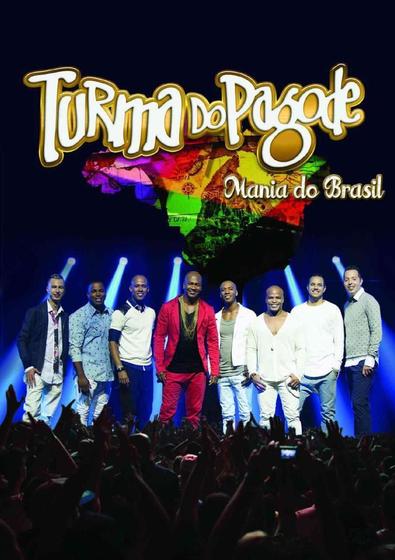 dvd turma do pagode mania do brasil ao vivo sony música e shows