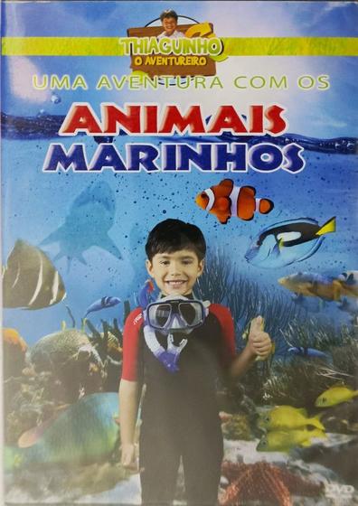 Imagem de Dvd Uma aventura Com os Animais Marinhos Thiaguiho aventurei