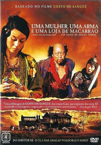 Imagem de DVD Uma Mulher Uma Arma e Uma Loja de Macarrão