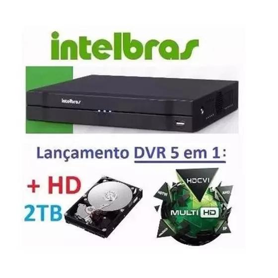 Imagem de Dvr 16 Canais Intelbras Mhdx 1116 Hdcvi Tvi Ahd Multi+HD 2tb