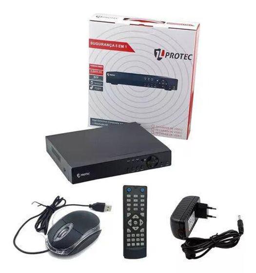 Imagem de DVR 16 Canais Segurança HD 5 em 1 JL Protec 7016 Bivolt